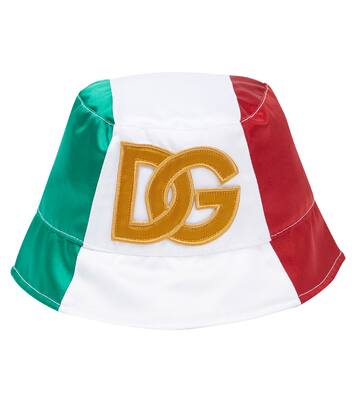 DG satin bucket hat | Dolce&Gabbana Kids
