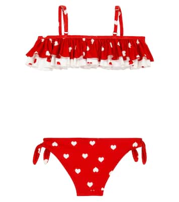 Printed ruffled bikini | Monnalisa