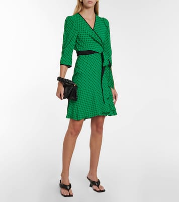 Robe Charlene à pois | Diane von Furstenberg