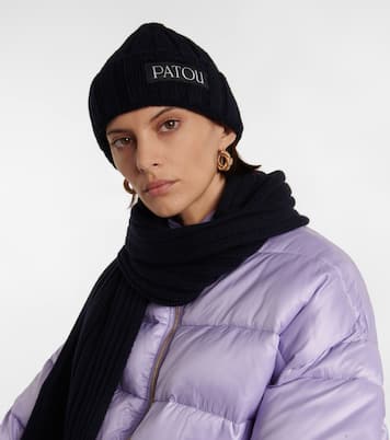 Berretto in maglia di lana e cashmere | Patou
