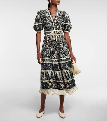 Midikleid Annisa aus Baumwolle | Ulla Johnson