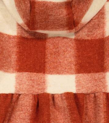 Checked hooded parka | Il Gufo