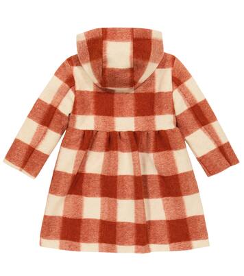 Checked hooded parka | Il Gufo