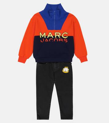x Garfield printed mid-rise straight jeans | Marc Jacobs Kids