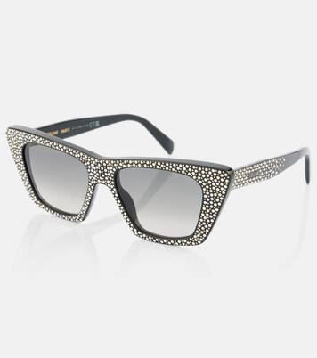 Embellished cat-eye sunglasses | Celine Eyewear