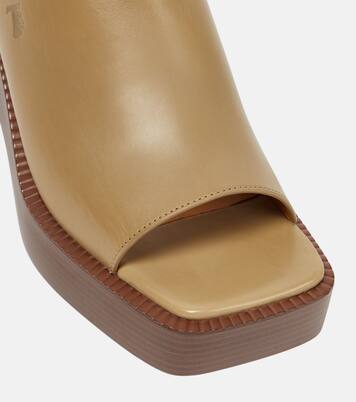 Pantoletten aus Leder | Tod's