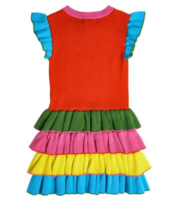 Ruffled cotton dress | Stella McCartney Kids