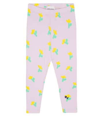 Baby Sea Flower jersey leggings | Bobo Choses