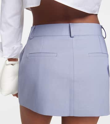 Minirock Isle aus Popeline | The Frankie Shop