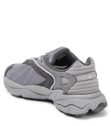 Oztral J leather-trimmed sneakers | Adidas Originals Kids