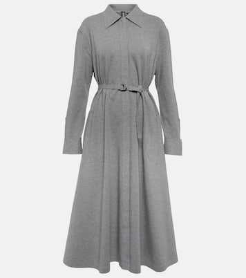 Midikleid aus Frottee | Norma Kamali