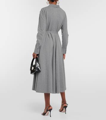 Midikleid aus Frottee | Norma Kamali