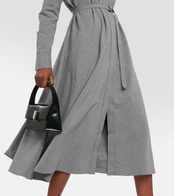 Midikleid aus Frottee | Norma Kamali