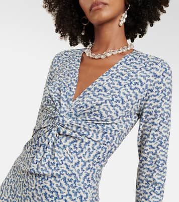 Abito midi Lania in jersey con stampa | Marant Etoile