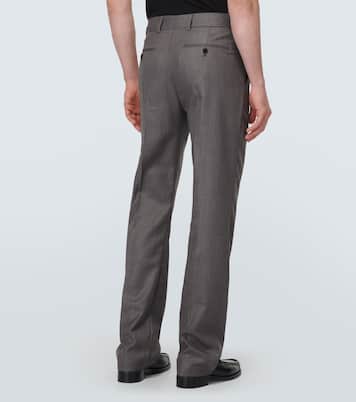 Mid-rise straight pants | Acne Studios