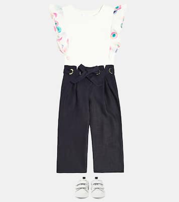 Hose aus Leinen | Chloé Kids