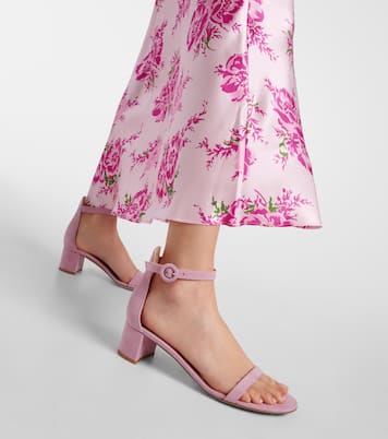 Gaeta 45 suede sandals | Gianvito Rossi