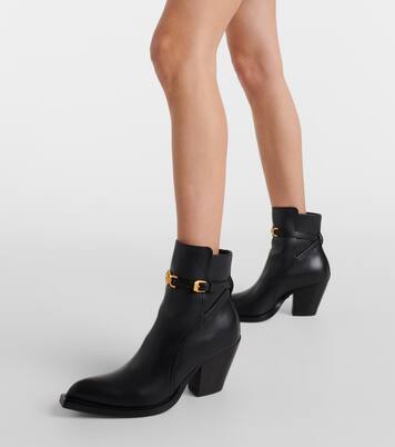 Ankle Boots Medusa '95 aus Leder | Versace
