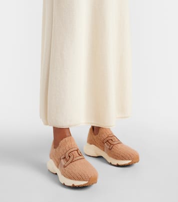 Sneakers Kate aus Strick mit Leder | Tod's