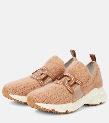 Sneakers Kate aus Strick mit Leder | Tod's