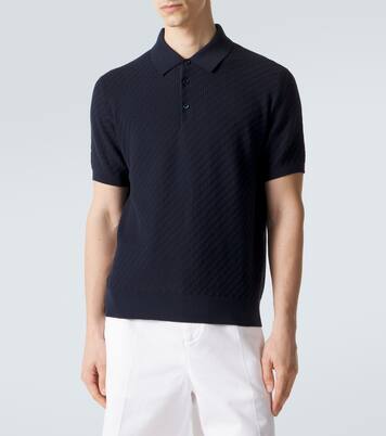 Polo en coton, soie et cachemire | Brioni