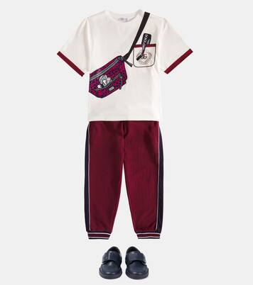 Cotton sweatpants | Dolce&Gabbana Kids