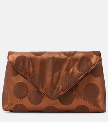 Clutch metallizzata a pois | Dries Van Noten
