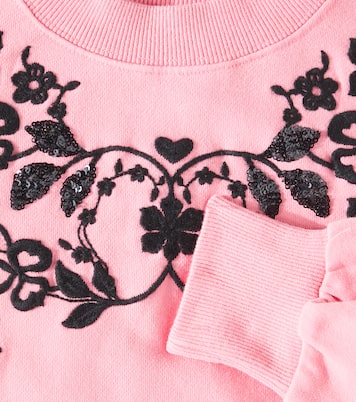 Marge embroidered cotton sweatshirt | Molo