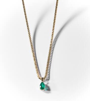 Collana in oro 18kt con smeraldo | Anita Ko