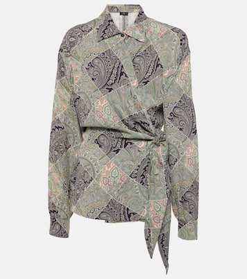 Bedrucktes Wickeltop | Etro