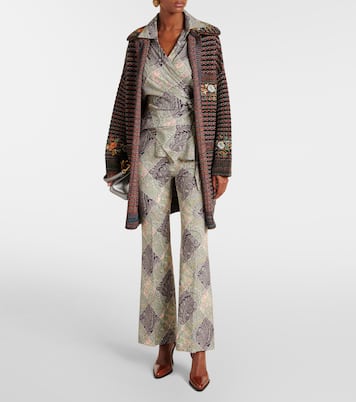 Bedrucktes Wickeltop | Etro