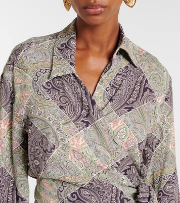 Bedrucktes Wickeltop | Etro