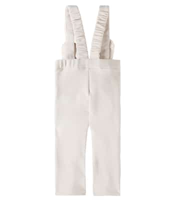 Baby Seiffi faux-fur trimmed leggings | Donsje