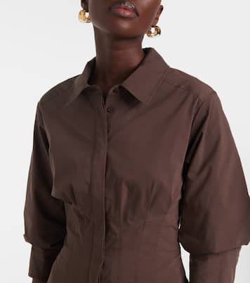 Midikleid aus einem Baumwollgemisch | Simkhai