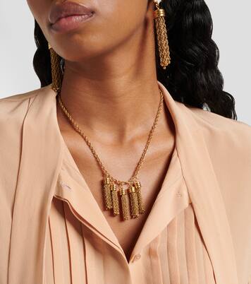 Chloé Pompoms pendant necklace | Chloé