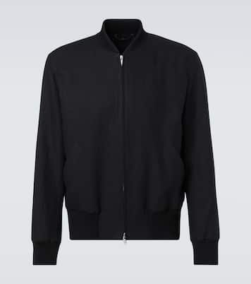 Linen bomber jacket | Lardini