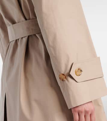 Gabardina Mtrench de sarga de mezcla de algodón | Max Mara