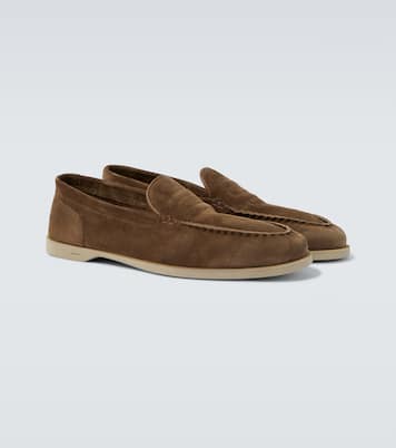 Pace suede loafers | John Lobb