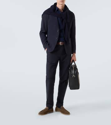 Pace suede loafers | John Lobb
