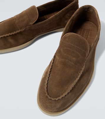 Pace suede loafers | John Lobb
