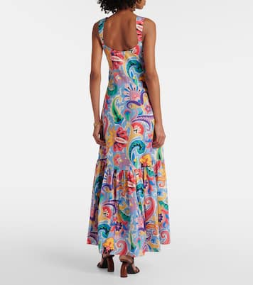 Bedrucktes Maxikleid aus Baumwolle und Seide | Etro