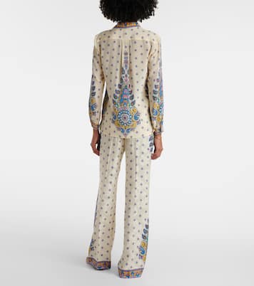 Bedrucktes Hemd aus Seide | Etro