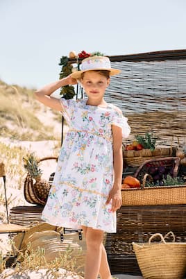 Bedrucktes Kleid aus Baumwolle | Patachou