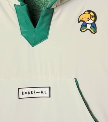 Beak The Toucan terry hooded towel | Roarsome