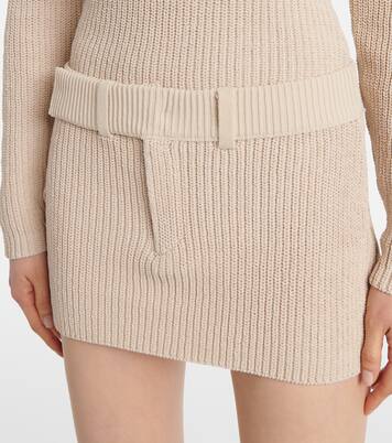 Minirock Caeli aus einem Baumwollgemisch | Aya Muse