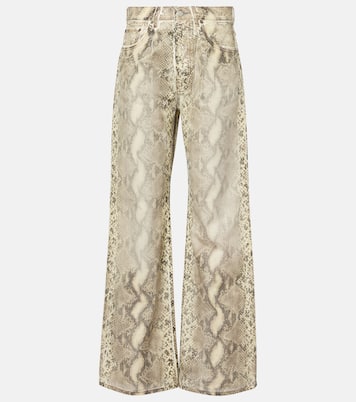 Jeans anchos de tiro medio | Acne Studios