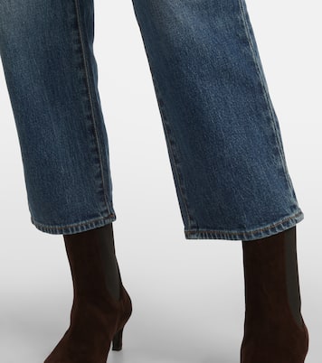 High-Rise Straight Jeans Logan Stovepipe | 7 For All Mankind