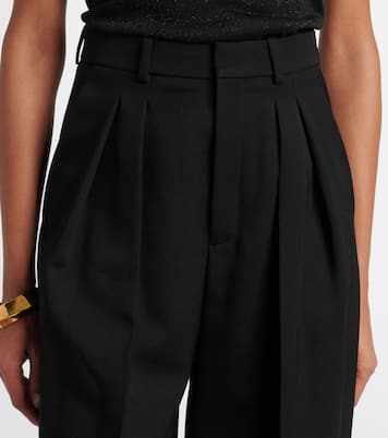 Pantaloni regular in lana | Saint Laurent