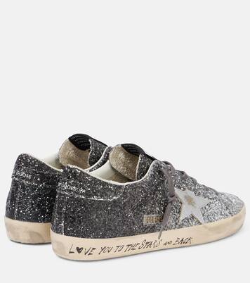 Sneakers Super Star mit Glitter | Golden Goose