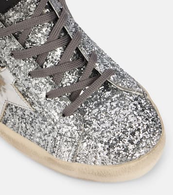Sneakers Super Star mit Glitter | Golden Goose